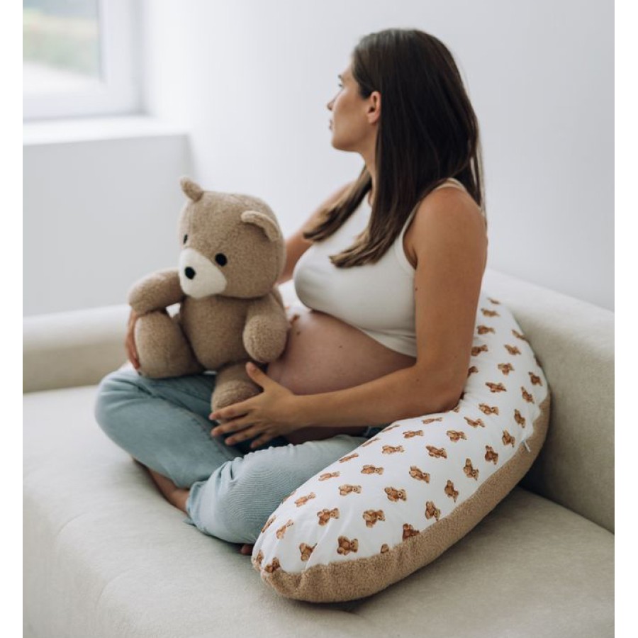 FreeOn Bubaba Μαξιλάρι Θηλασμού Teddies 170x35εκ.