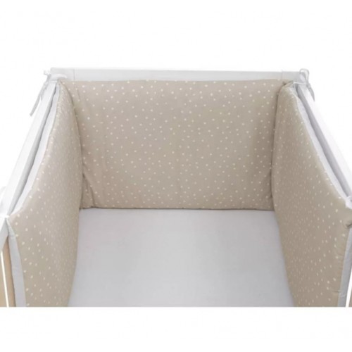 Πάντα Για Βρεφική Κούνια 190x40εκ. Bubaba By FreeOn Beige