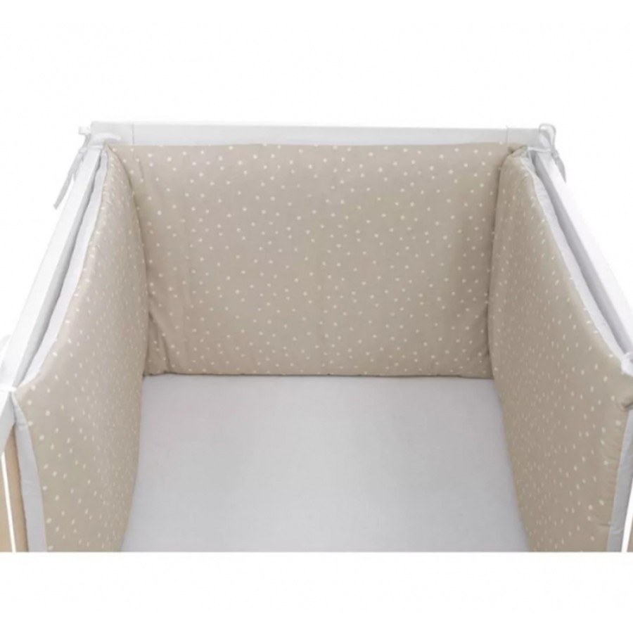 Πάντα Για Βρεφική Κούνια 190x40εκ. Bubaba By FreeOn Beige