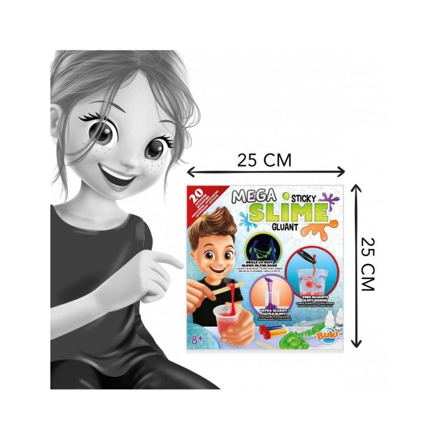 Buki France Παιχνίδι με Χλαπάτσες Mega Sticky Slime