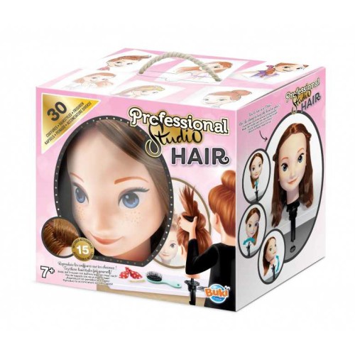 Buki France Παιδικό Σετ Κομμωτικής Κεφάλι Hair Professional Studio