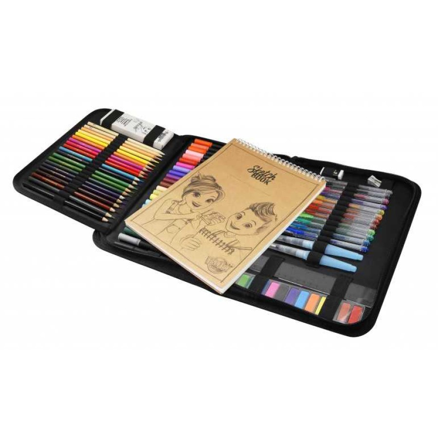 Buki France Παιδικό Εργαστήριο Ζωγραφικής Professional Studio Drawing Case