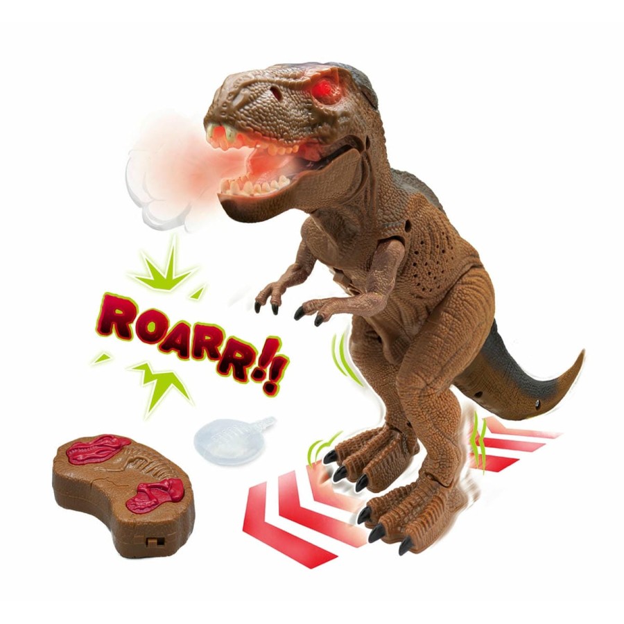Buki France Τηλεκατευθυνόμενος Τυραννόσαυρος T-Rex με Εφέ Καπνού