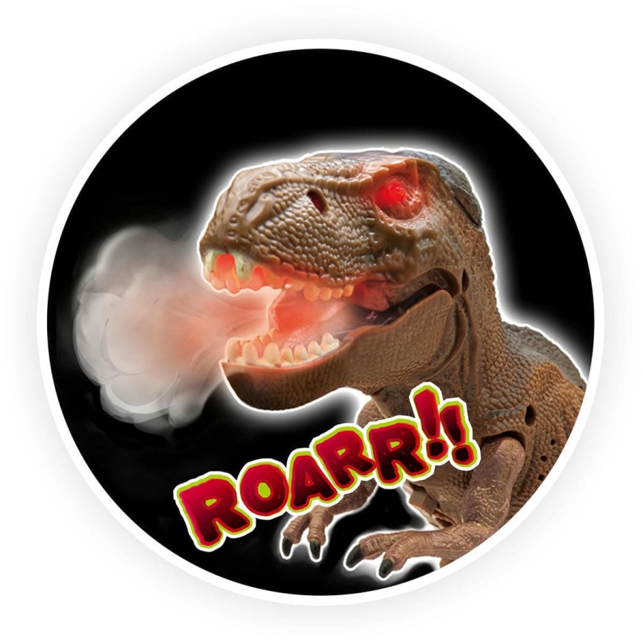 Buki France Τηλεκατευθυνόμενος Τυραννόσαυρος T-Rex με Εφέ Καπνού