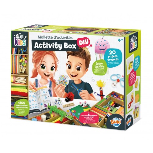 Παιδικό Κουτί Χειροτεχνίας DIY Buki France Activity Box 15 Projects