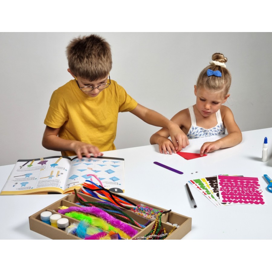 Παιδικό Κουτί Χειροτεχνίας DIY Buki France Activity Box 15 Projects