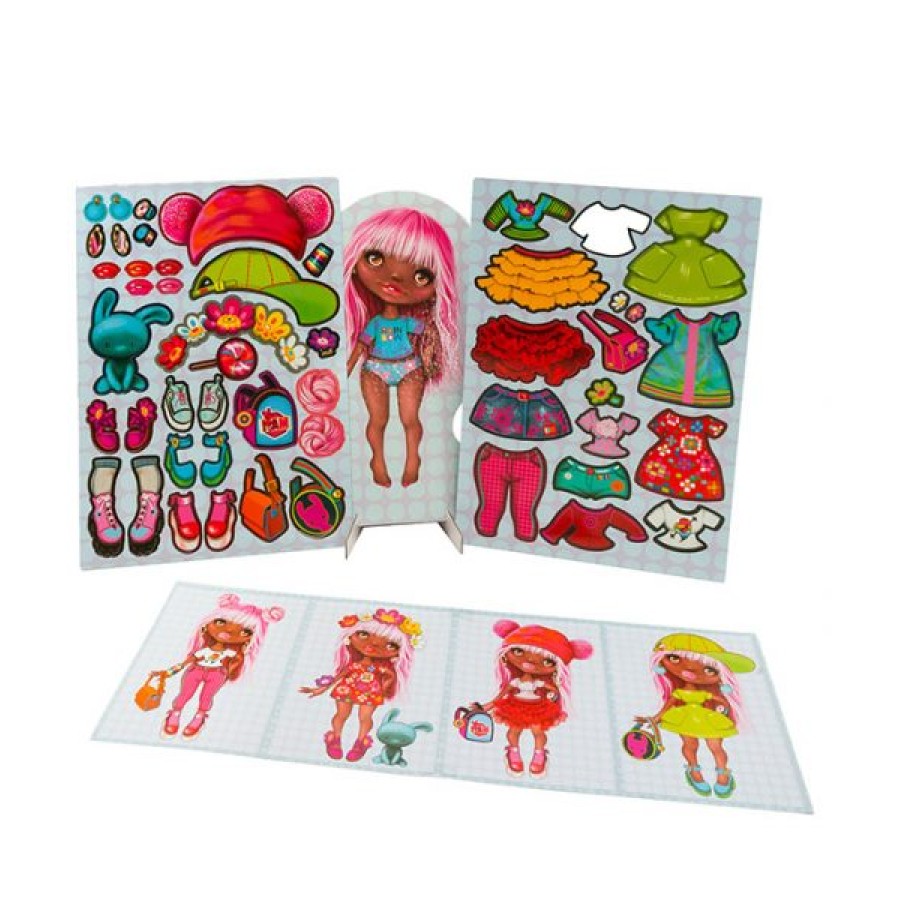 I ΑΜ Μαγνητικό Σετ Dress Up Doll σε 6 Σχέδια