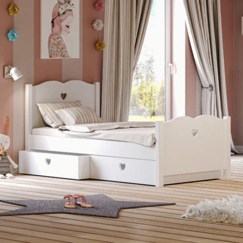 Casakids Feel Παιδικό Κρεβάτι Μονό για Στρώμα 90x190εκ. ή 90x200εκ.