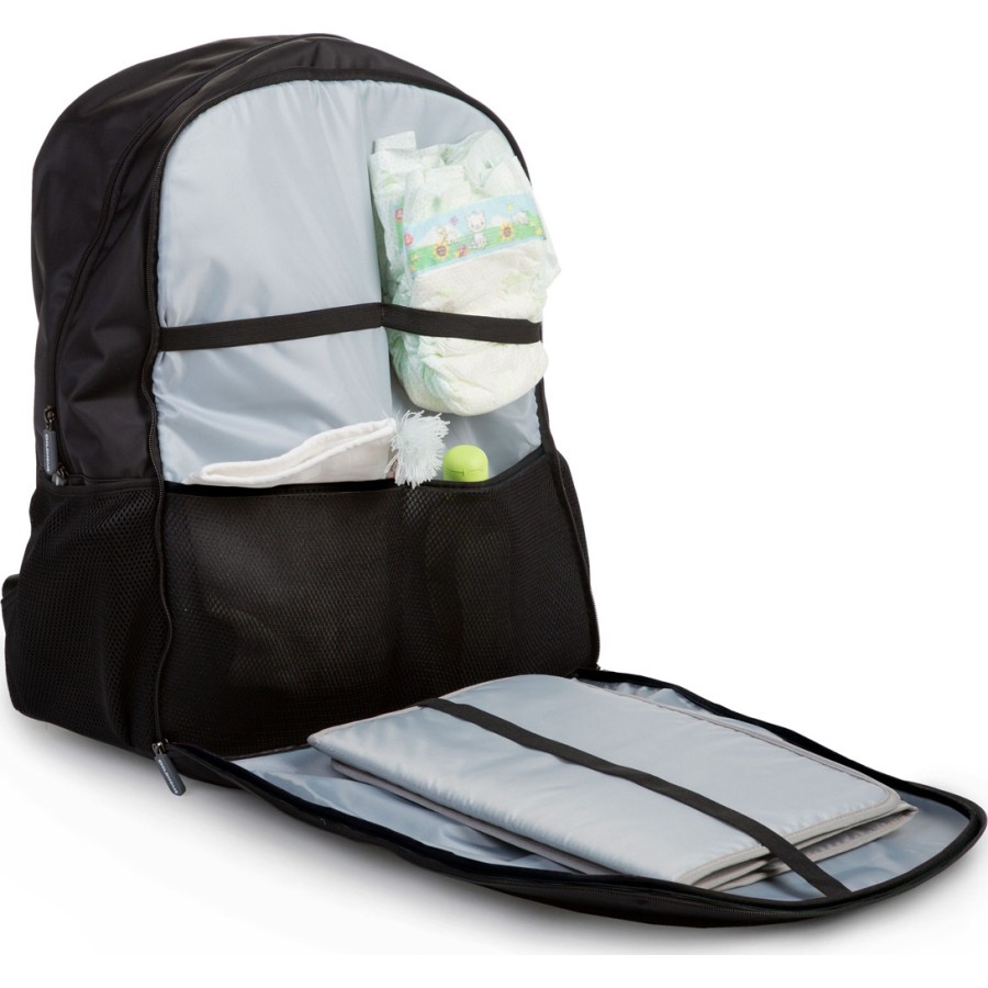 Childhome Σακκίδιο Πλάτης Αλλαγής Πάνας Daddy Bag Black