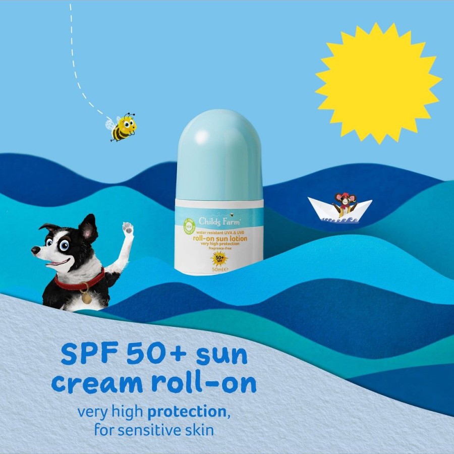 Child's Farm Βρεφικό & Παιδικό Αντιηλιακό 50+ SPF Sun Roll On 50ml