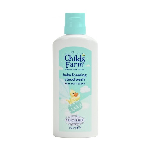 Childs Farm Βρεφικό Αφρόλουτρο Foaming Cloud Wash, Baby Soft Scent 160ml
