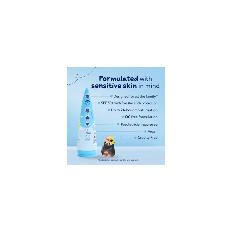 Βρεφικό & Παιδικό Αντιηλιακό Γαλάκτωμα SPF50+ Childs Farm Sun Cream Fragance-Free 100ml
