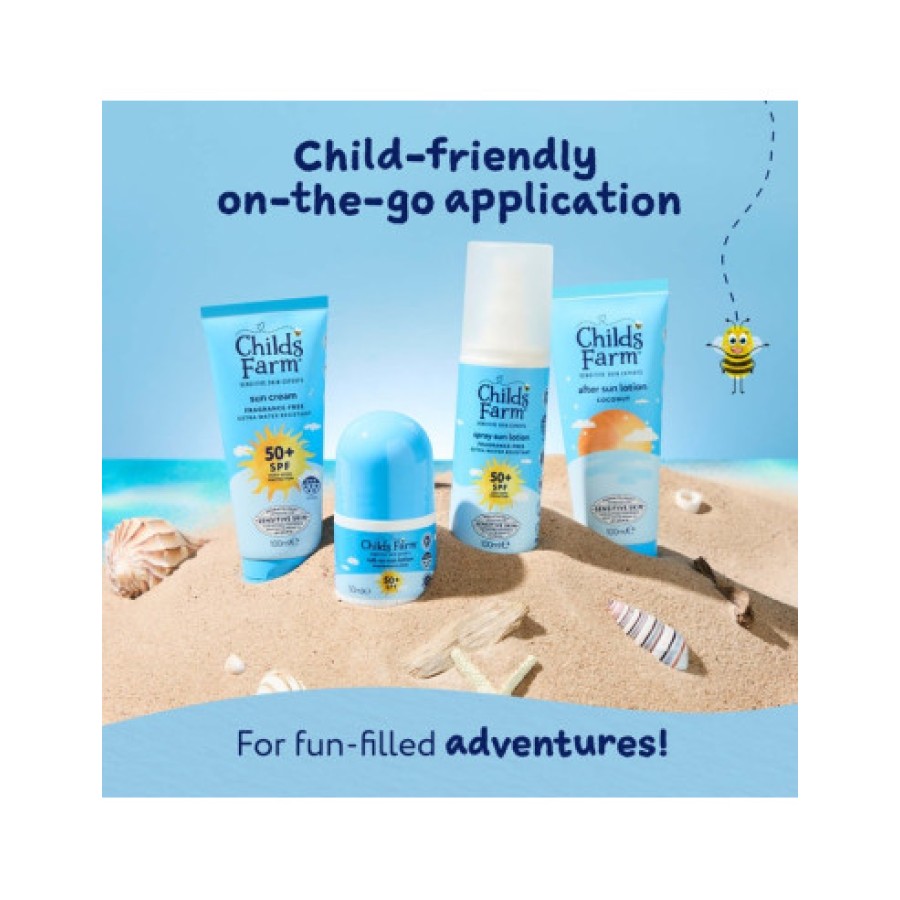 Βρεφικό & Παιδικό Αντιηλιακό Γαλάκτωμα SPF50+ Childs Farm Sun Cream Fragance-Free 100ml