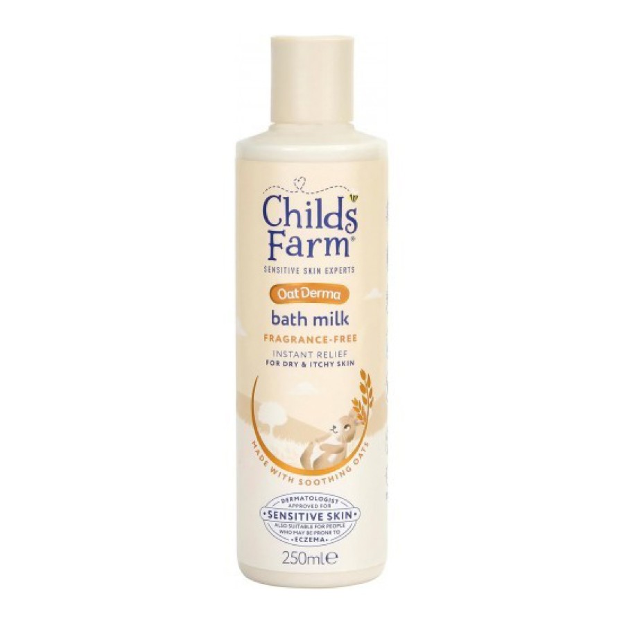 Βρεφικό - Παιδικό Childs Farm Oatderma Γαλάκτωμα Μπάνιου Fragance Free 250ml