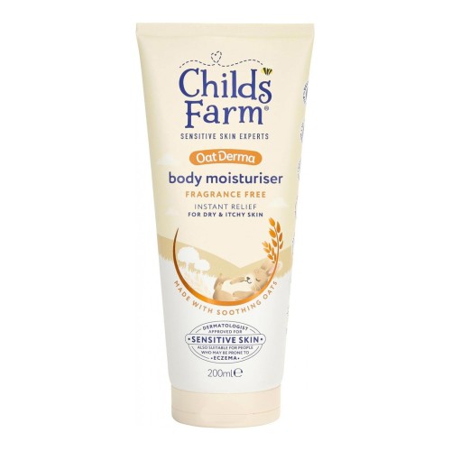 Childs Farm Oatderma Βρεφική - Παιδική Ενυδατική Κρέμα Σώματος Fragance Free 200ml