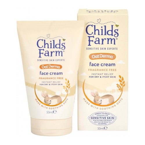 Childs Farm Oatderma Βρεφική - Παιδική Κρέμα Προσώπου Fragance Free 50ml