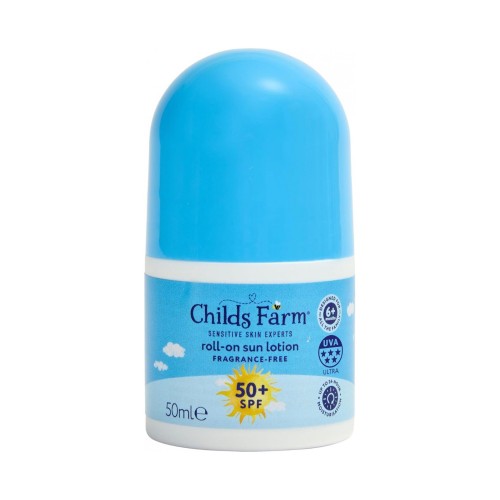 Child's Farm Βρεφικό & Παιδικό Αντιηλιακό SPF50+ Roll On Fragrance-Free 50ml