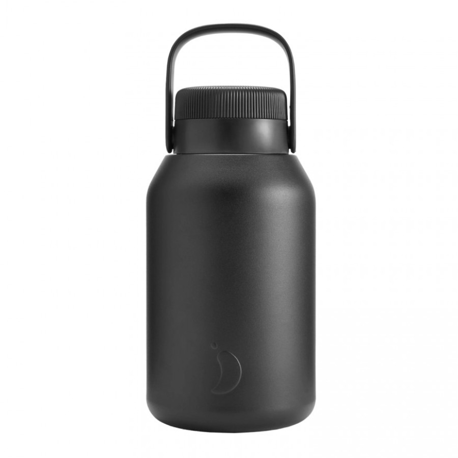 Chilly's Μεγάλο Μπουκάλι Θερμός Big Mouth Abyss Black 2L