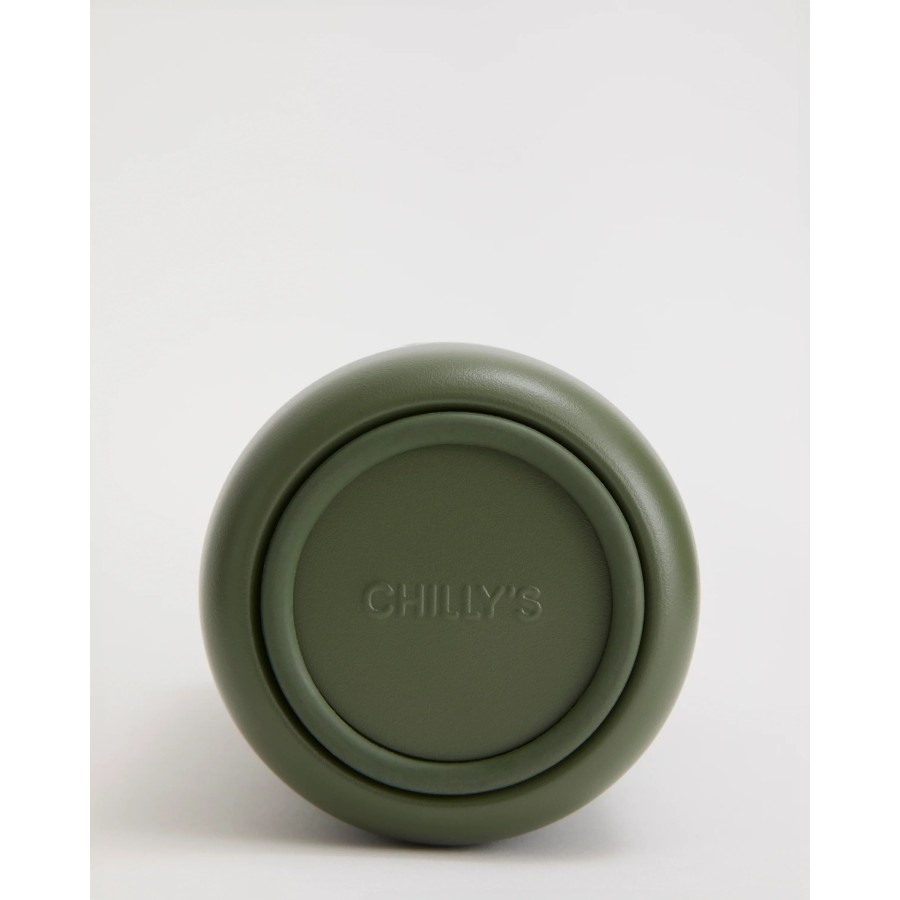 Chilly's Ανοξείδωτο Μπουκάλι Θερμός Series 3 Cargo Green 1000ml