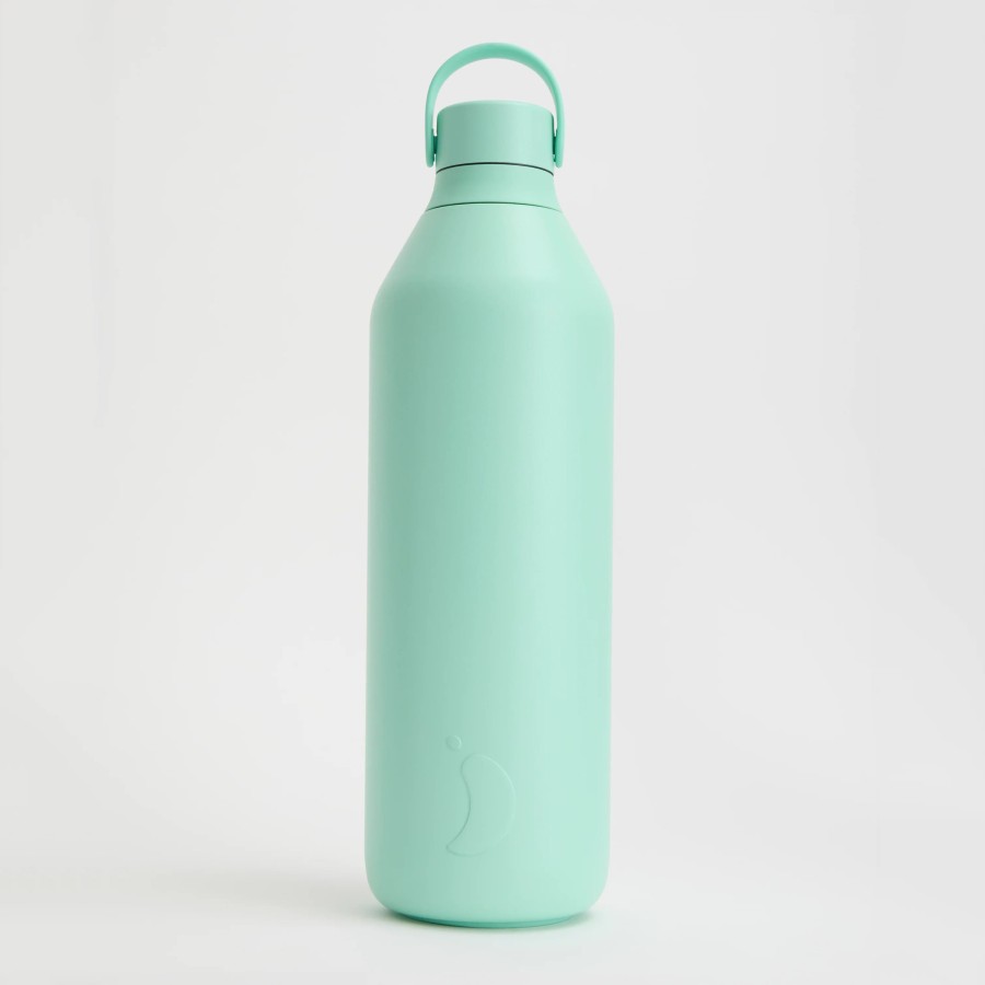 Chilly's Ανοξείδωτο Μπουκάλι Θερμός Series 3 Opal Green 1000ml