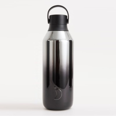 Chilly's Ανοξείδωτο Μπουκάλι Θερμός Series 3 Hyperchrome Hyper Onyx 500ml
