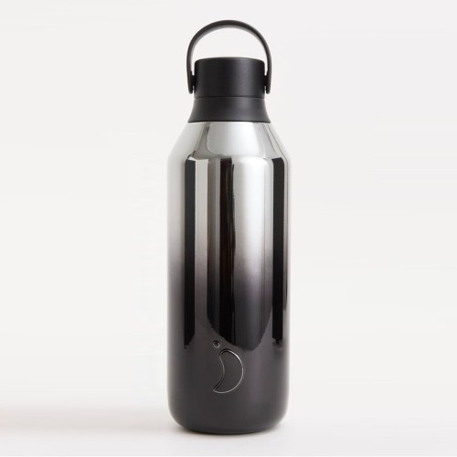 Chilly's Ανοξείδωτο Μπουκάλι Θερμός Series 3 Hyperchrome Hyper Onyx 500ml