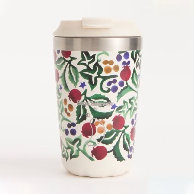 Chilly's Ποτήρι Θερμός Coffee Cup Original Emma Bridgewater Rosehip and Ivy 340ml