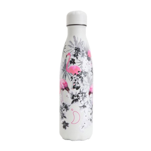 Chilly's Original Μπουκάλι Θερμός Tropical Flamingo Revival 500ml