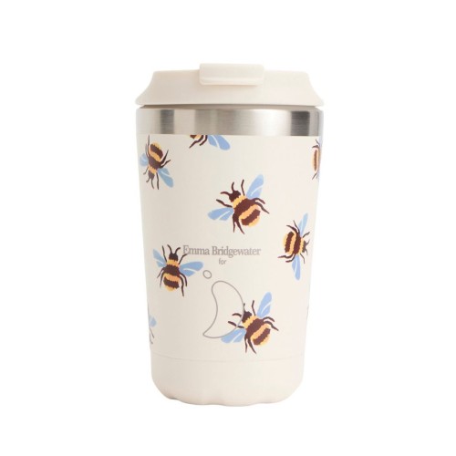 Chilly's Ποτήρι Θερμός Coffee Cup Original Emma Bridgewater Bumblebee Blue Wing 340ml