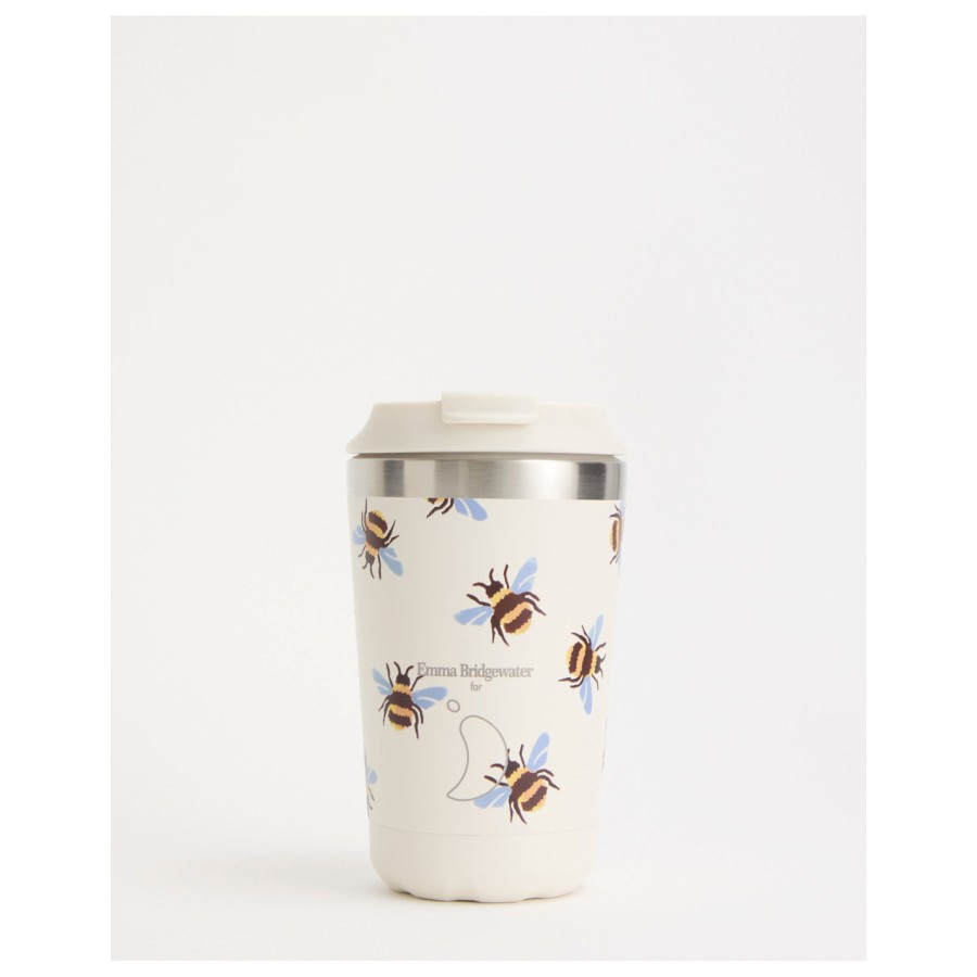 Chilly's Ποτήρι Θερμός Coffee Cup Original Emma Bridgewater Bumblebee Blue Wing 340ml