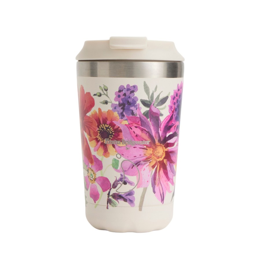 Chilly's Ποτήρι Θερμός Coffee Cup Original Emma Bridgewater Garden Flowers 340ml