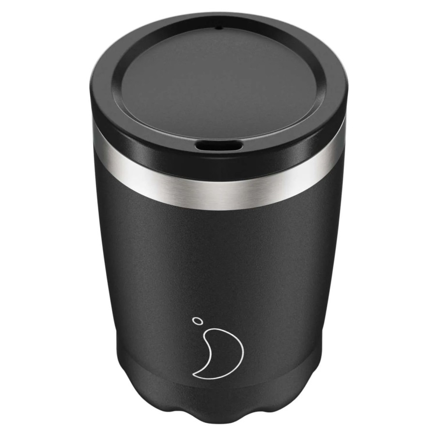 Chillys Ανοξείδωτο Ισοθερμικό Ποτήρι Καφέ COFFEE CUP BLACK 200907- 340ml