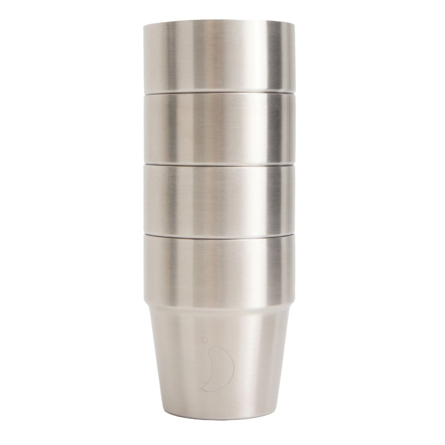 Chilly's Σετ Ανοξείδωτα Ποτηράκια Stackable Cups 4τμχ.