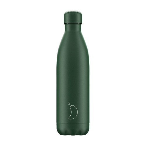 Ανοξείδωτος θερμός  Chillys  GREEN MATTE 750ML - 200408