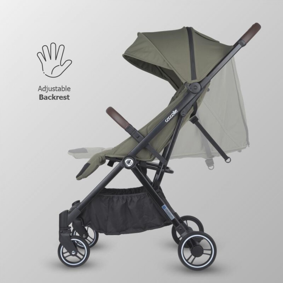 Αυτόματο Αναδιπλούμενο Καρότσι Sport Stroller Coccolle Smart Baby Melia Sage Shadow