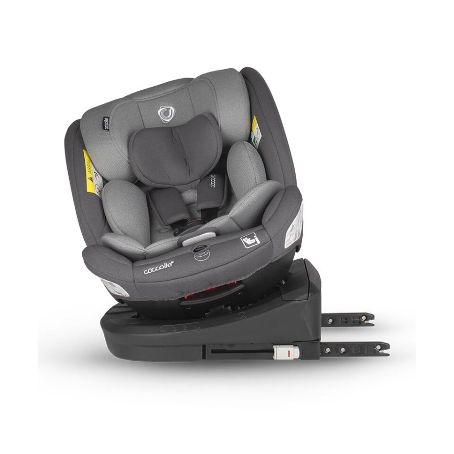 Coccolle Smart Baby Κάθισμα Αυτοκινήτου i-Size, isofix 40-150cm 360° Nyota Diamond Black 0-36kg
