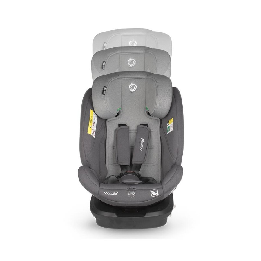 Coccolle Smart Baby Κάθισμα Αυτοκινήτου i-Size, isofix 40-150cm 360° Nyota Diamond Black 0-36kg