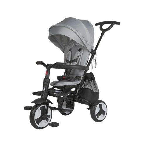 Coccolle Smart Baby Αναδιπλούμενο Τρίκυκλο Ποδήλατο Spectra Plus Neutral Grey