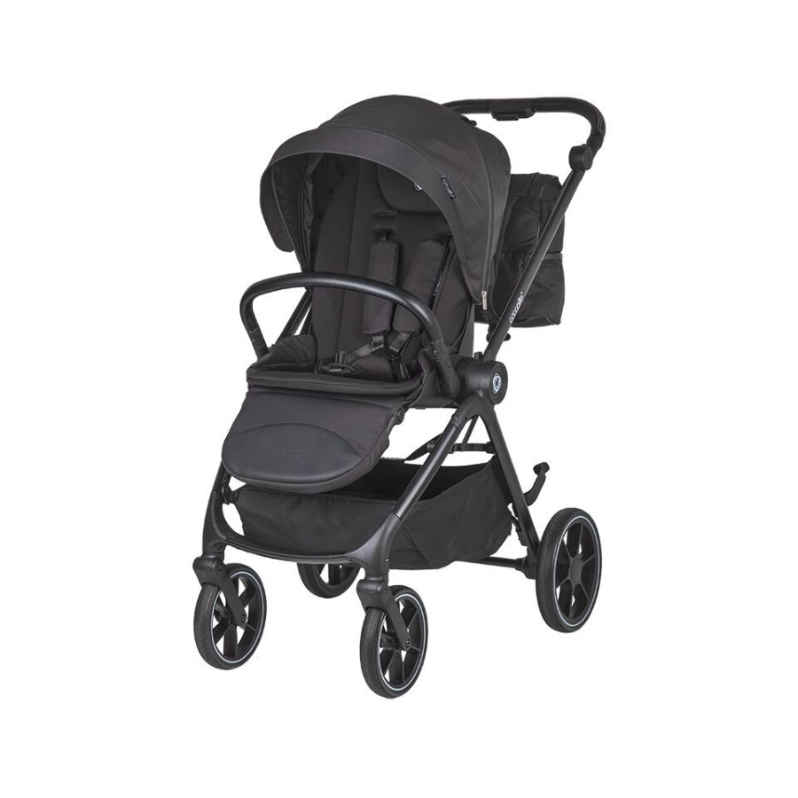 Coccolle Smart Baby Πολυκαρότσι 2 Σε 1 Serry Jet Black