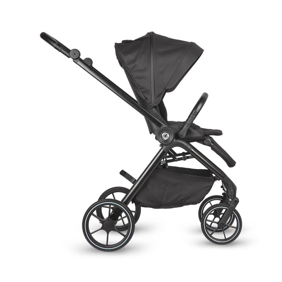 Coccolle Smart Baby Πολυκαρότσι 2 Σε 1 Serry Jet Black
