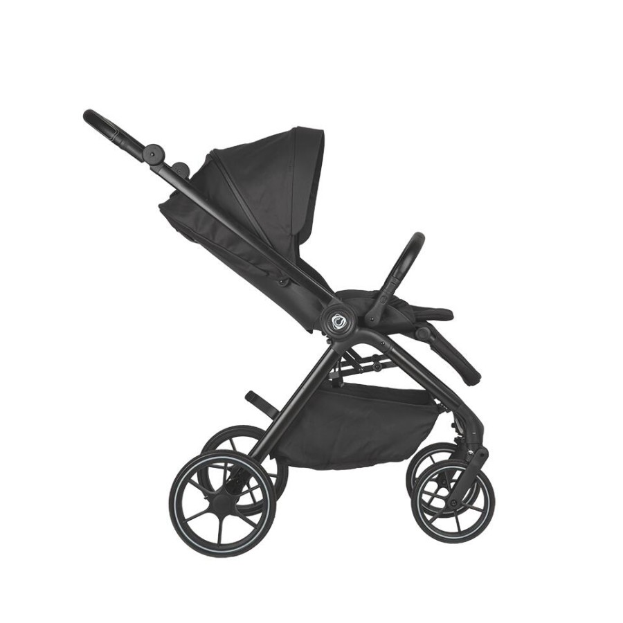 Coccolle Smart Baby Πολυκαρότσι 2 Σε 1 Serry Jet Black