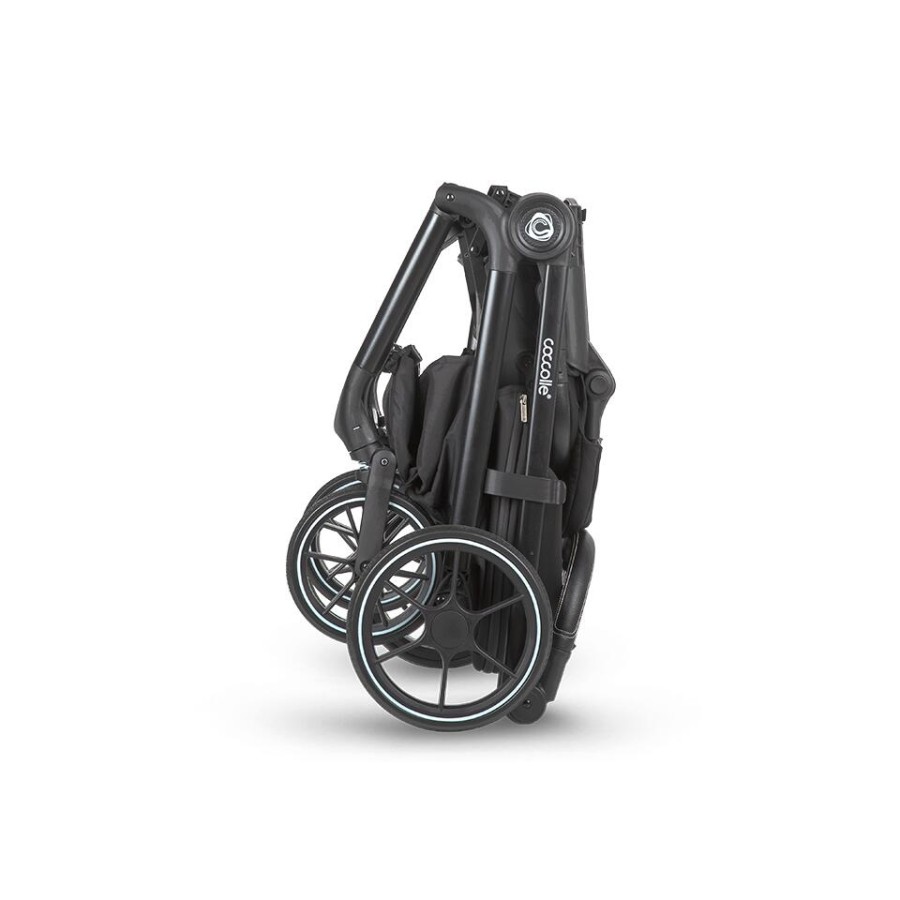 Coccolle Smart Baby Πολυκαρότσι 2 Σε 1 Serry Jet Black