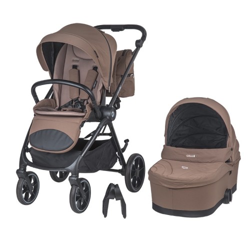 Coccolle Smart Baby Πολυκαρότσι 2 Σε 1 Serry Light Taupe