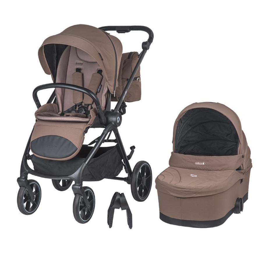 Coccolle Smart Baby Πολυκαρότσι 2 Σε 1 Serry Light Taupe