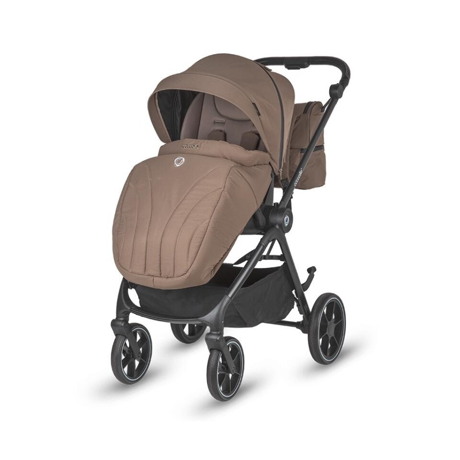 Coccolle Smart Baby Πολυκαρότσι 2 Σε 1 Serry Light Taupe