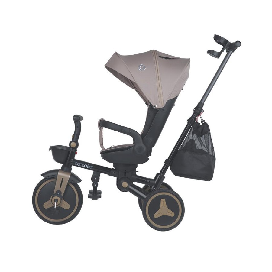 Αναδιπλούμενο Τρίκυκλο Ποδήλατο Coccolle Urbio Plus Mocha Beige