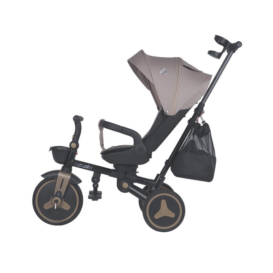 Αναδιπλούμενο Τρίκυκλο Ποδήλατο Coccolle Urbio Plus Mocha Beige