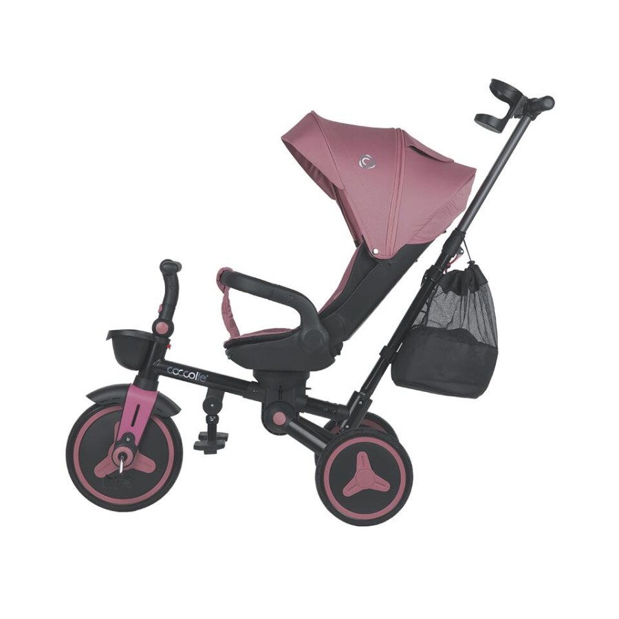 Αναδιπλούμενο Τρίκυκλο Ποδήλατο Coccolle Urbio Plus Smoked Pink