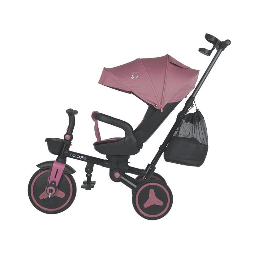 Αναδιπλούμενο Τρίκυκλο Ποδήλατο Coccolle Urbio Plus Smoked Pink