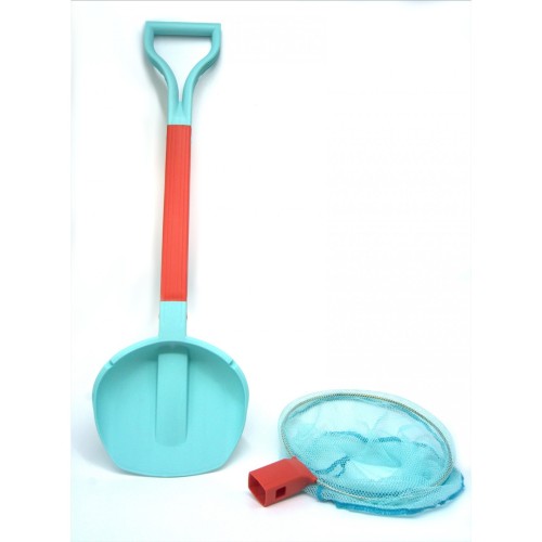 CompacToys Παιχνίδι Παραλίας 2σε1 με Φτυάρι & Απόχη